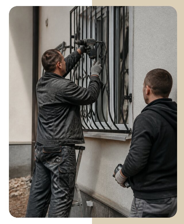 Установка наружных решеток в Березниках от 5047 р. | ДвериЛегко-Брз
